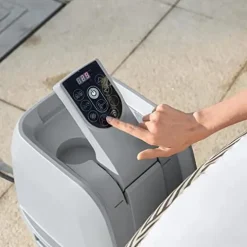 Bestway Madrid SaluSpa 2-4 Person Inflatable Hot Tub with AirJets and App Control