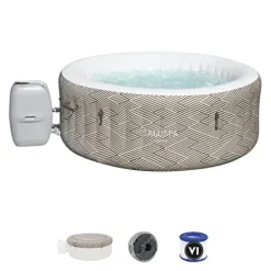 Bestway Madrid SaluSpa 2-4 Person Inflatable Hot Tub with AirJets and App Control