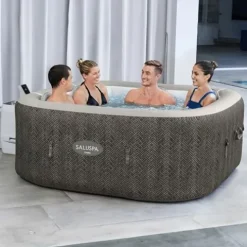 Bestway SaluSpa AirJet Inflatable Hot Tub with 140 Jets Brown