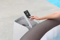 Bestway SaluSpa Dominica Smart EnergySense HydroJet Inflatable Hot Tub Spa Mousse