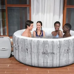 Bestway SaluSpa Fiji AirJet Inflatable Hot Tub Grey