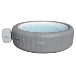 Bestway SaluSpa Grenada AirJet Inflatable Hot Tub with Non-Slip Seat Gray (4 Pack)