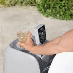 Bestway SaluSpa Hollywood EnergySense Luxe AirJet Hot Tub Black Print