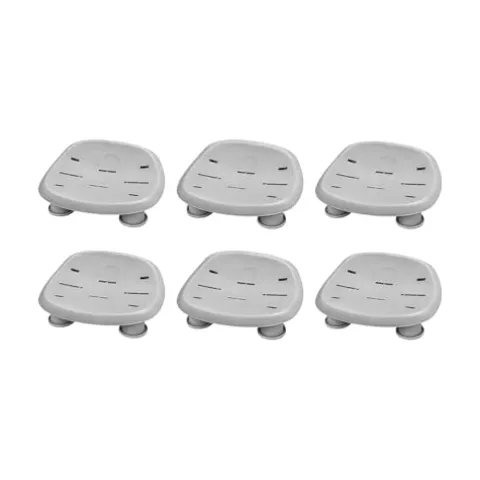 Bestway SaluSpa Honolulu AirJet Inflatable Hot Tub with 140 Jets & 6 Adjustable Seats Gray