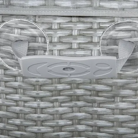 Bestway SaluSpa Honolulu AirJet Inflatable Hot Tub Gray Wicker Print