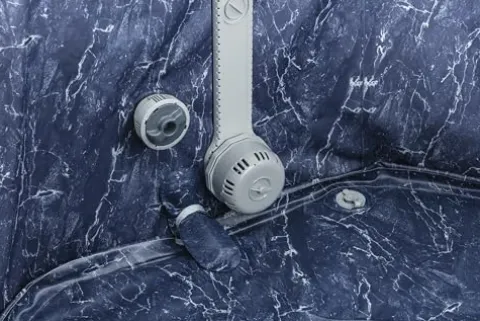 Bestway SaluSpa Paris ThermaCore UltraFit Smart Airjet Plus 6 Grey Marble