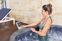 Bestway SaluSpa Paris ThermaCore UltraFit Smart Airjet Plus 6 Grey Marble