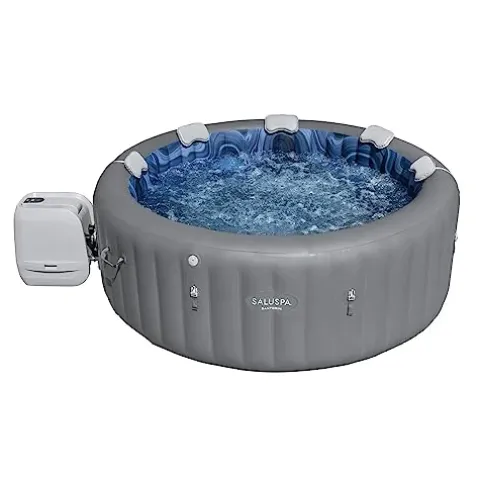 Bestway SaluSpa Santorini Hot Tub Bundle