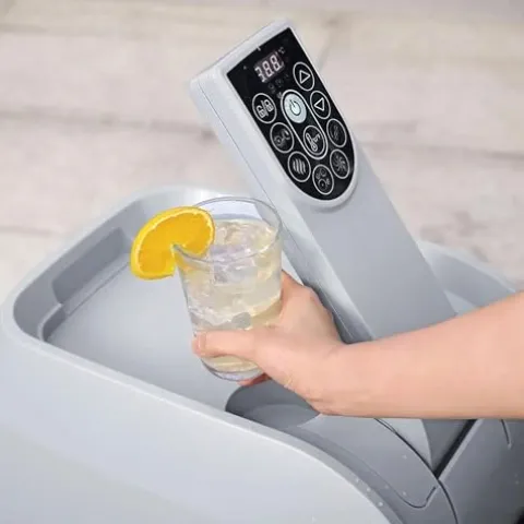 Bestway SaluSpa Santorini HydroJet Inflatable Hot Tub with 180 Jets