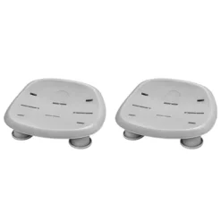 Bestway SaluSpa St Moritz AirJet Hot Tub with Non-Slip Seats & Padded Headrest Pillows Brown