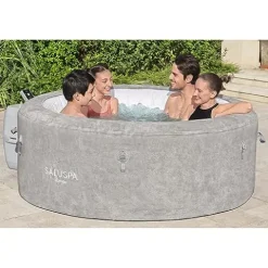 Bestway Zurich SaluSpa Inflatable Hot Tub Gray
