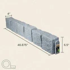 Beuta Landscaping Lawn Garden Edging Border 40Pc Sandstone