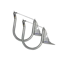 BH-USA Aluminum Dock Mount Kayak Racks Silver