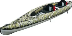 BIC Sport YAKKAIR HP2 Inflatable Kayak Camo/Grey/Fishing