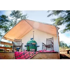 Big Green Egg MiniMax Charcoal Smoker 133 sq. in. Green