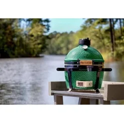 Big Green Egg MiniMax Charcoal Smoker 133 sq. in. Green