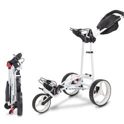 Big Max Autofold FF Push Carts White