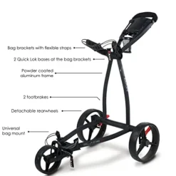 Big Max Blade IP Golf Push Carts Phantom