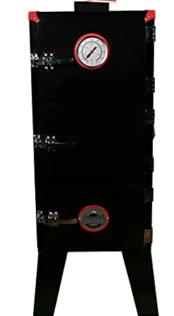 Big Wood Cooking Double Stack Smoker Charcoal