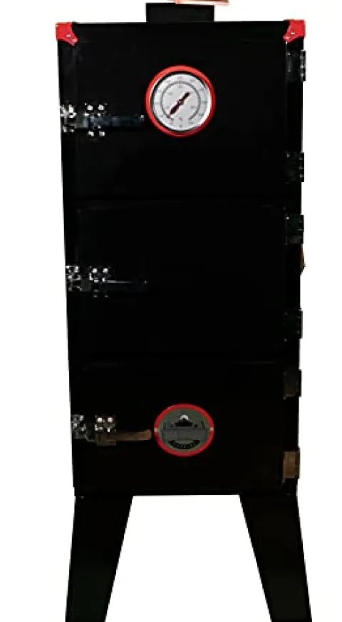 Big Wood Cooking Double Stack Smoker Charcoal