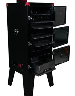 Big Wood Cooking Double Stack Smoker Charcoal