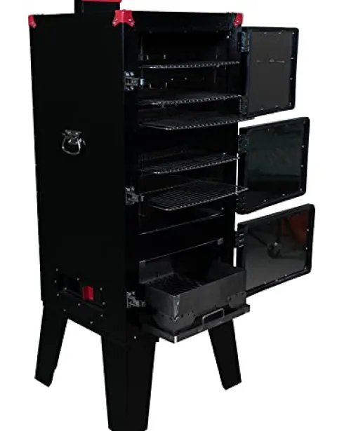 Big Wood Cooking Double Stack Smoker Charcoal