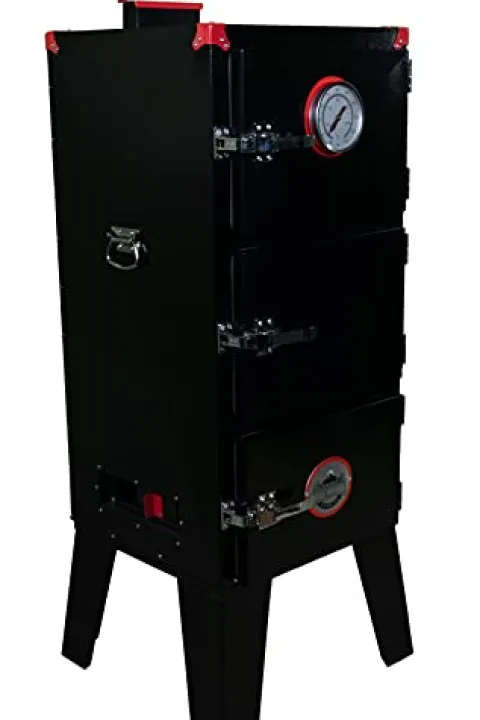 Big Wood Cooking Double Stack Smoker Charcoal