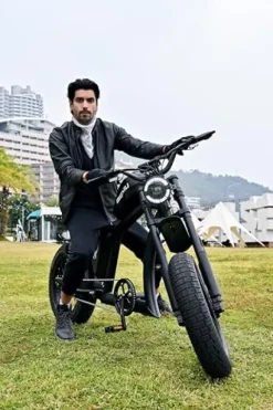 BIGNIU BG-X Electric Bike for Adults, 1500W Brushless Motor, 48V/31.5Ah, Front/Rear Turn Signal, Dual Suspension Ebikes (Dark Black)