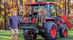 Bigtoolrack Mobile Work Station Counter-Weight and Storage Attachment Orange