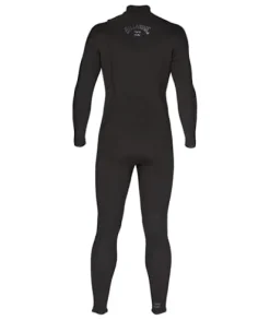 Billabong Mens 3/2mm Absolute Chest Zip Fullsuit GBS Wetsuit Black 23 Small