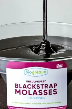 Biogreaux Organic Blackstrap Molasses Fertilizer & Potassium Booster 55 Gallon