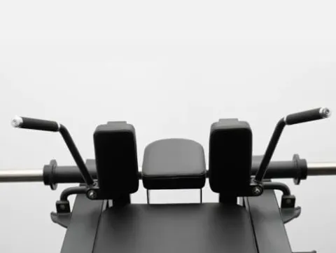 BK BodyKore Adjustable Hack Squat FL1811 Silver and Black