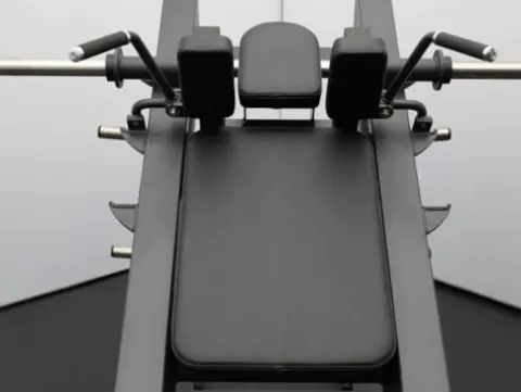 BK BodyKore Adjustable Hack Squat FL1811 Silver and Black