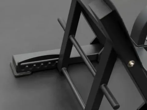 BK BodyKore Adjustable Hack Squat FL1811 Silver and Black