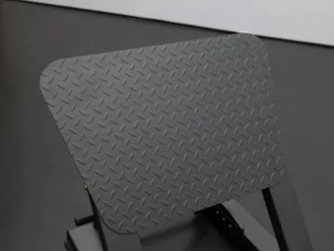 BK BodyKore Adjustable Hack Squat FL1811 Silver and Black