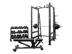 BK BodyKore BodyKore Garage Gym Package Black, Silver
