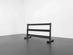BK BodyKore Dumbbell Rack (Fits 5-70lb Rubber Hex Dumbbell)