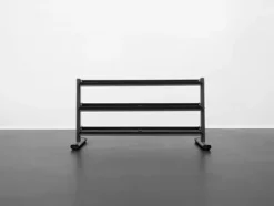 BK BodyKore Dumbbell Rack (Fits 5-70lb Rubber Hex Dumbbell)