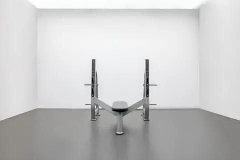 BK BodyKore Elite Series Olympic Flat Bench Silver