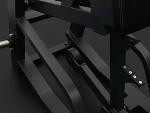 BK BodyKore FL1806 Super Squat Black Silver