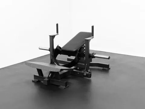 BK BodyKore Hip Thrust FL1844 Silver/Black