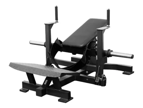 BK BodyKore Hip Thrust FL1844 Silver/Black