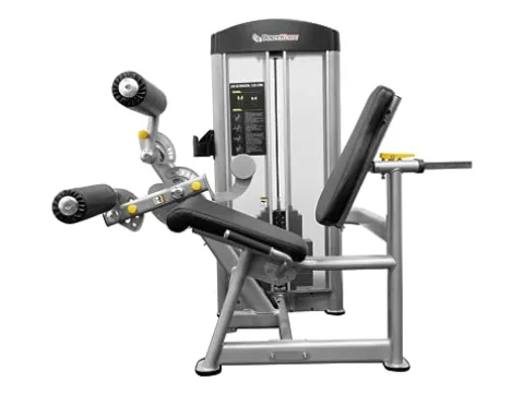 BK BodyKore Isolation Series Leg Extension & Leg Curl GR639 Black and Silver