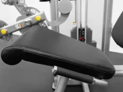 BK BodyKore Isolation Series Leg Extension & Leg Curl GR639 Black and Silver