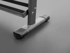 BK BodyKore 5-100lb Dumbbell Rack G243 Silver