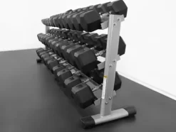 BK BodyKore Rubber Hex Dumbbell Set