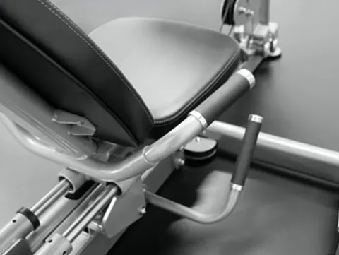 BK BodyKore Seated Leg & Calf Press GR631 Silver and Black