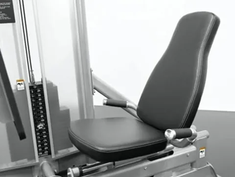 BK BodyKore Seated Leg & Calf Press GR631 Silver and Black