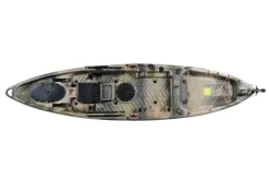 BKC Brooklyn 11.5 Pro Single Kayak 11-Foot 8 inch Sit On Top Fishing Kayak CAMO