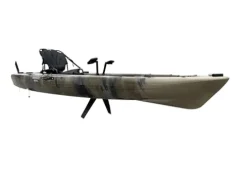 BKC Brooklyn 12.0 Single Pedal Sit-On-Top Fishing Kayak Camo